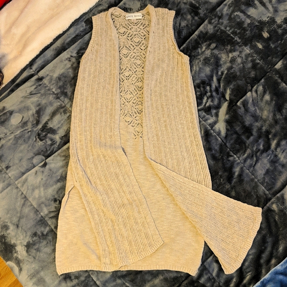 Knox Rose Open Cardigan Sweater